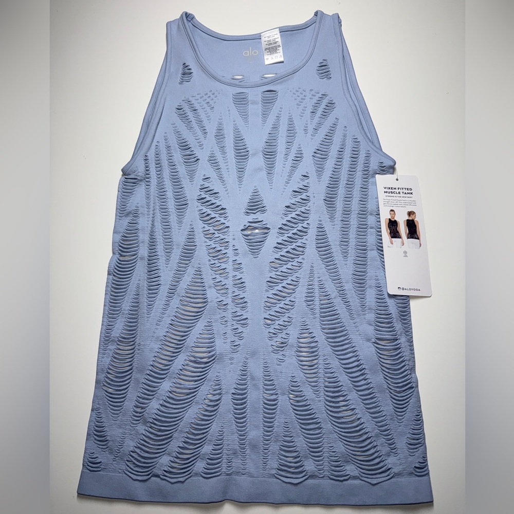 ALO Yoga Women's vixen fitted muscle Tank